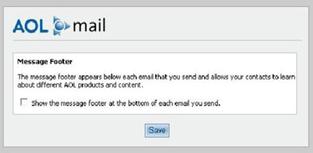 Someday: AOL Users Choose Between Mail Ads or Not. Someday: AOL Users Choose Between Mail Ads or Not.