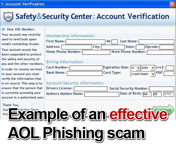 AOL Phisher Gets Seven Years for Phishing 3