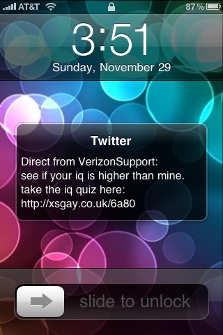 @VerizonSupport Twitter Account DM Spam