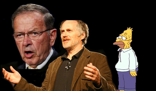 Ted Stevens, Tim O'Rielly and Abraham Simpson
