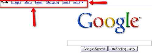 Google Usability, Homepage, Features